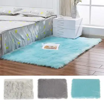 Soft Artificial Sheepskin Rug Bedroom Rectangle Arts Wool Carpet Home Decoration Sofas Hairy Carpet Bed Living Room Tea Table
Soft Artificial Sheepskin Rug Bedroom Rectangle Arts Wool Carpet Home Decoration Sofas Hairy Carpet Bed Living Room Tea Table