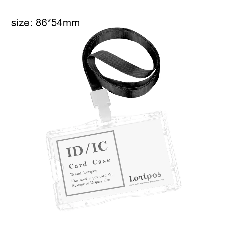 Transparent Badge Holder Pass Badge Card Case Name Tag Work dentity Badge with lanyard
Transparent Badge Holder Pass Badge Card Case Name Tag Work dentity Badge with lanyard