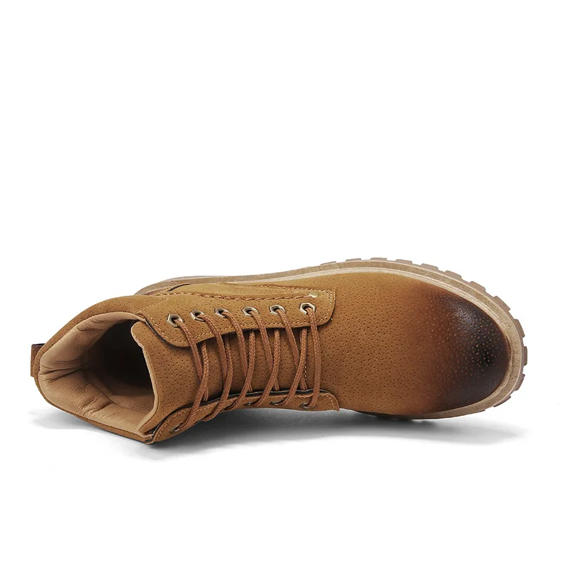 Martin Boots Men's Fashion Versatile Korean-style Short Boots Big Head Leather Shoes British Style Autumn And Winter New Style W
Martin Boots Men's Fashion Versatile Korean-style Short Boots Big Head Leather Shoes British Style Autumn And Winter New Style W
