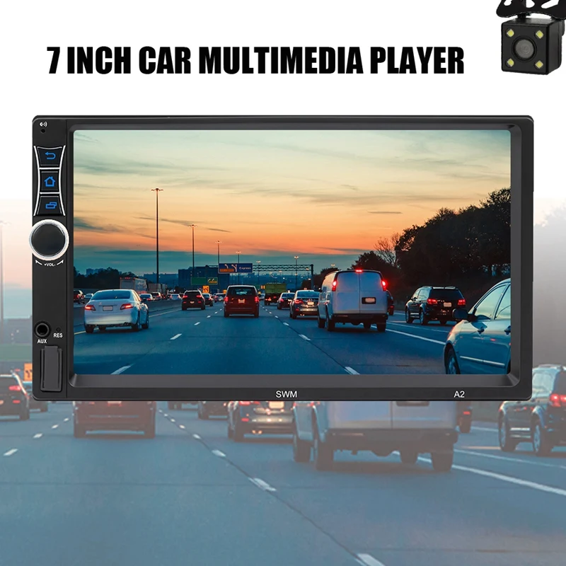 2 Din Auto Stereo,7 Inch Quad Core Contact Screen Car Multimedia Player MP5 Player GPS Navigation Support Iphone XR Mirror Link,
2 Din Auto Stereo,7 Inch Quad Core Contact Screen Car Multimedia Player MP5 Player GPS Navigation Support Iphone XR Mirror Link,