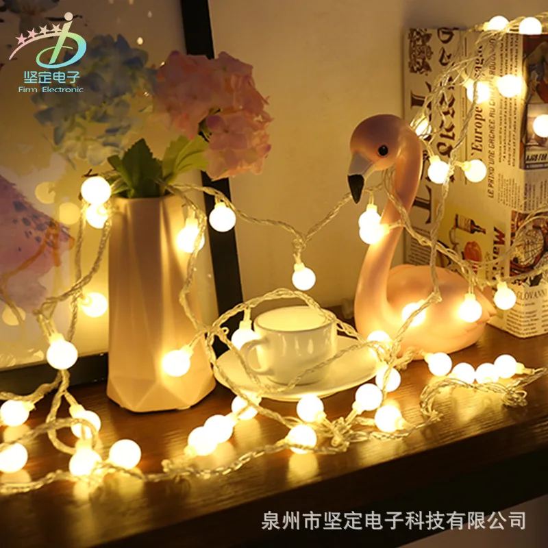 LED Star Light String Battery round Ball Small Colored Lights Flashing Light String Lights Christmas Room Curtain Lights INS Bir
LED Star Light String Battery round Ball Small Colored Lights Flashing Light String Lights Christmas Room Curtain Lights INS Bir