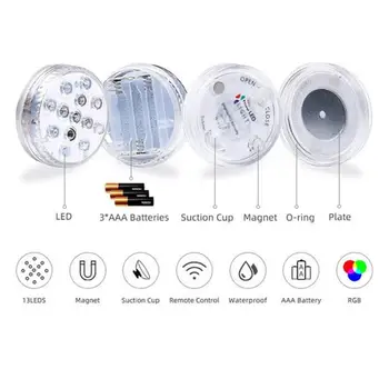 10 LED IP68 WATERPROOF Swimming Pool Light Party Lamp Multi Color Remote Control LED-Light Tank Decorative Submersible
10 LED IP68 WATERPROOF Swimming Pool Light Party Lamp Multi Color Remote Control LED-Light Tank Decorative Submersible