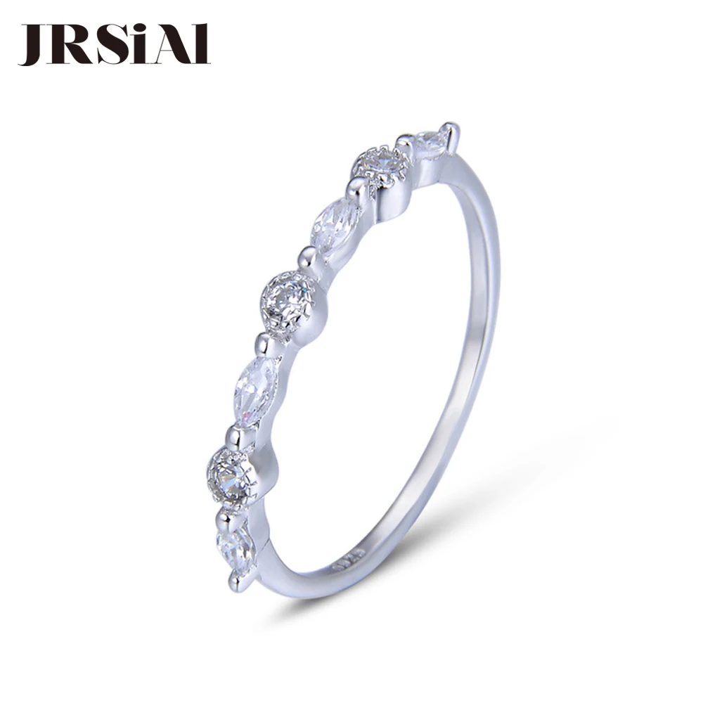 JRSIAL 925 Sterling Silver Jewelry Zircon Ring Korean Jewelry Ring Woman Fashion Hoop Ring Wholesale
JRSIAL 925 Sterling Silver Jewelry Zircon Ring Korean Jewelry Ring Woman Fashion Hoop Ring Wholesale