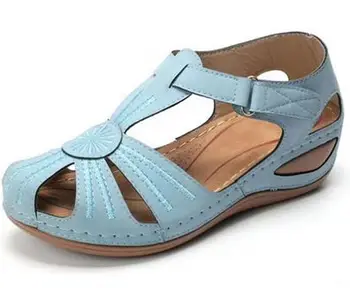 YEELOCA 2020 Summer Leather Vintage Sandals Buckle a001 Casual Sewing Women Retro Sandalias GF1986 
YEELOCA 2020 Summer Leather Vintage Sandals Buckle a001 Casual Sewing Women Retro Sandalias GF1986