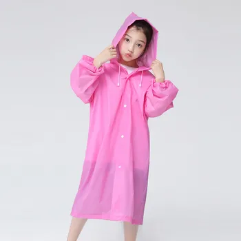 Eva Children Raincoat Thickened Waterproof Rain Coat Kids Clear Transparent Tour Waterproof Rainwear Suit Outdoor Poncho Дождеви
Eva Children Raincoat Thickened Waterproof Rain Coat Kids Clear Transparent Tour Waterproof Rainwear Suit Outdoor Poncho Дождеви