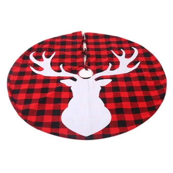Red Black Grid Linen Elk Christmas Tree Skirt Carpet New Year Decorations Xmas Decoration Tree Ornaments Festive Party Supplies
Red Black Grid Linen Elk Christmas Tree Skirt Carpet New Year Decorations Xmas Decoration Tree Ornaments Festive Party Supplies