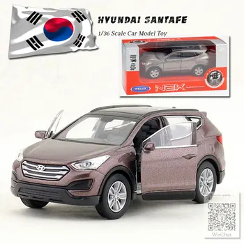 WELLY 1/36 Scale Hyundai Santafe Diecast Metal Pull Back Car Model Toy For Collection,Gift,Kids
WELLY 1/36 Scale Hyundai Santafe Diecast Metal Pull Back Car Model Toy For Collection,Gift,Kids