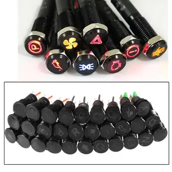 12/24/36V 14MM LED Dashboard Warning Signal Light Van Dash Panel Indicator Lamp Waterproof LED Warning Indicator for Boat Truck
12/24/36V 14MM LED Dashboard Warning Signal Light Van Dash Panel Indicator Lamp Waterproof LED Warning Indicator for Boat Truck