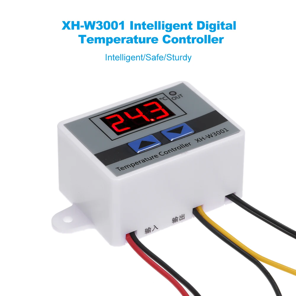 Sensor Probe Intelligent Digital Microcomputer Temperature Controller LED-Display Heating/Cooling Temperature Control Switch
Sensor Probe Intelligent Digital Microcomputer Temperature Controller LED-Display Heating/Cooling Temperature Control Switch