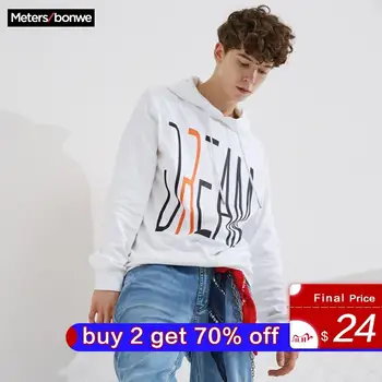 Metersbonwe 2020 spring New Basic Hoodies Male Sweatshirts Men High Quality Letter print Fashion Men Hooded Skateboard Hoodies
Metersbonwe 2020 spring New Basic Hoodies Male Sweatshirts Men High Quality Letter print Fashion Men Hooded Skateboard Hoodies