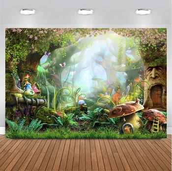 7x5FT Fairy Tale Forest Enchanted Tree House Alice Wonderland Mushroom Photo Background Studio Backdrop Photography Backdrop
7x5FT Fairy Tale Forest Enchanted Tree House Alice Wonderland Mushroom Photo Background Studio Backdrop Photography Backdrop