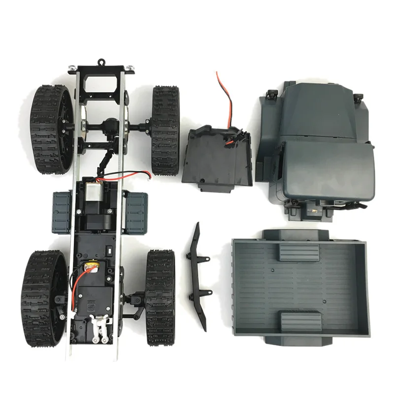 All-Terrain Rubber Track Wheel Robot Chassis Truck 4WD Climbing DIY Modified Car Kit
All-Terrain Rubber Track Wheel Robot Chassis Truck 4WD Climbing DIY Modified Car Kit
