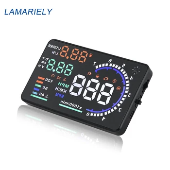 OBD2 HUD Car Head Up Display 5.5" LED Windscreen Projector OBD Scanner Speed Fuel Warning Alarm Data Diagnostic Tool A8 Car HUD
OBD2 HUD Car Head Up Display 5.5" LED Windscreen Projector OBD Scanner Speed Fuel Warning Alarm Data Diagnostic Tool A8 Car HUD