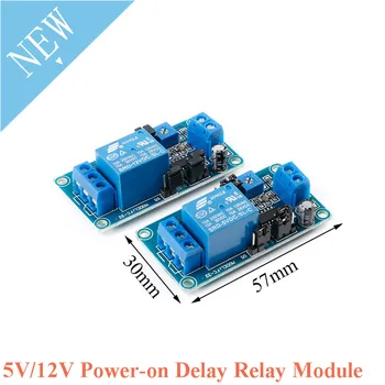 DC 5V 12V Power-on Delay Relay Module Delay Timer Circuit Board Off-on Turn off Switch Function For Arduino
DC 5V 12V Power-on Delay Relay Module Delay Timer Circuit Board Off-on Turn off Switch Function For Arduino