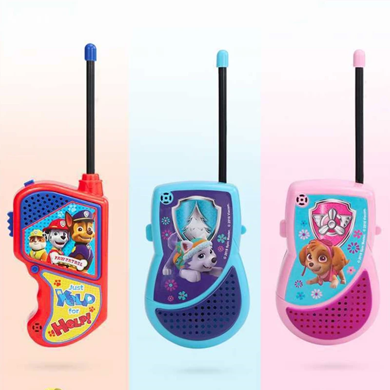 Paw Patrol Toy Set Walkie talkie Outdoor sports dialogue phone Outdoor sports Action Figures Model Toy For Children Gift
Paw Patrol Toy Set Walkie talkie Outdoor sports dialogue phone Outdoor sports Action Figures Model Toy For Children Gift