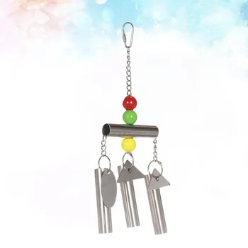 1PC Sturdy Durable Funny Bite Resistant Stainless Steel Bell Toy Parrot Toys Pet Bird Decoration Suspension Hanging Toys
1PC Sturdy Durable Funny Bite Resistant Stainless Steel Bell Toy Parrot Toys Pet Bird Decoration Suspension Hanging Toys