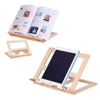 Wooden Frame Reading Bookshelf Bracket - Book Reading Bracket Tablet PC Support Music Stand
Wooden Frame Reading Bookshelf Bracket - Book Reading Bracket Tablet PC Support Music Stand