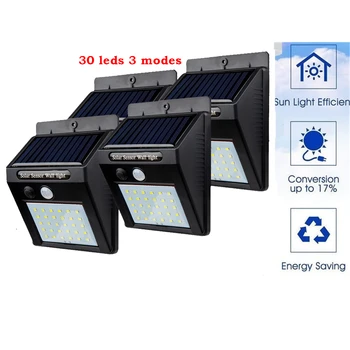 2/4PCS 30 LED Remote Control To Adjust Warm/Cold White Solar Power Street Light Outdoor Sports Induction Garden Decorative Wall
2/4PCS 30 LED Remote Control To Adjust Warm/Cold White Solar Power Street Light Outdoor Sports Induction Garden Decorative Wall