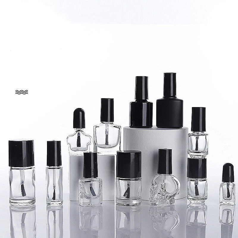 6pcs 2/15ml sub-packed nail polish bottle with brush glass empty bottle blending bottle transparent and light-proof customized
6pcs 2/15ml sub-packed nail polish bottle with brush glass empty bottle blending bottle transparent and light-proof customized