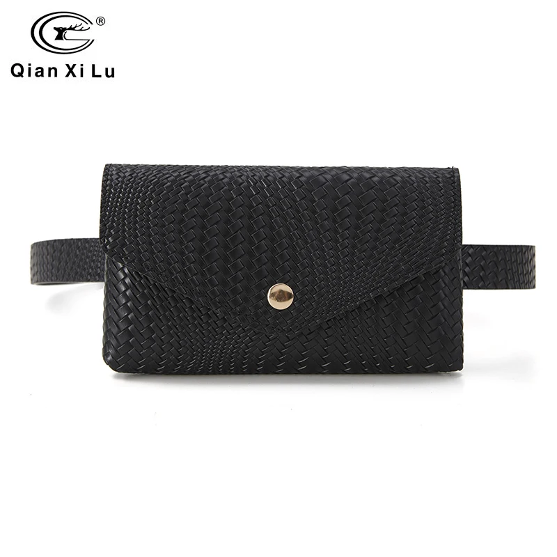 2019 Fanny Pack Women Belt Bag Waist Bag Fashion Women's Pure Color Ring PU Messenger Shoulder Chest pochete homem
2019 Fanny Pack Women Belt Bag Waist Bag Fashion Women's Pure Color Ring PU Messenger Shoulder Chest pochete homem