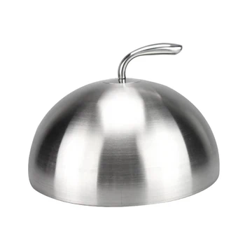 Non-netic Stainless Steel Steak Lid Teppanyaki Lid Oil-Proof Lid Meal Food Spherical Lid
Non-netic Stainless Steel Steak Lid Teppanyaki Lid Oil-Proof Lid Meal Food Spherical Lid