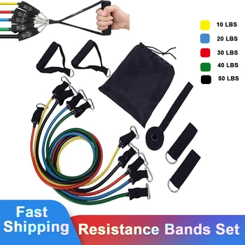 11pcs/set Latex Resistance Bands Set 11 Piece set Resistance Bands Exercise Elastic Band or Resistance Training Physical Therapy
11pcs/set Latex Resistance Bands Set 11 Piece set Resistance Bands Exercise Elastic Band or Resistance Training Physical Therapy