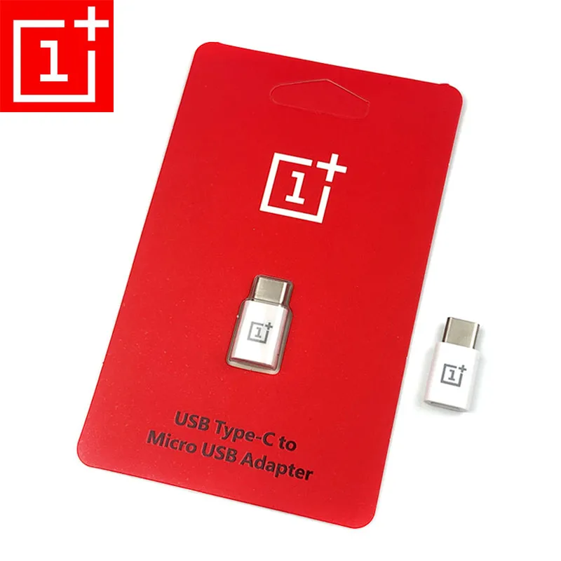 Оригинальный адаптер ONEPLUS USB Type C к Micro зарядное устройство кабель передачи для