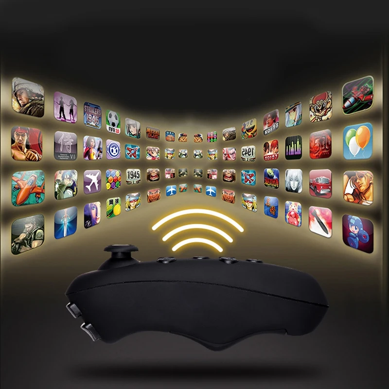 Wireless Bluetooth Remote Control Vr Controller For Android Ios Game 3D Virtual Reality Glasses Gamepad Joystick
Wireless Bluetooth Remote Control Vr Controller For Android Ios Game 3D Virtual Reality Glasses Gamepad Joystick