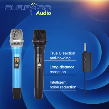 Professional Karaoke Bluetooth Microphone UHF Wireless Speaker Portable Handheld Mic performances Singing with 3.5mm interface
Professional Karaoke Bluetooth Microphone UHF Wireless Speaker Portable Handheld Mic performances Singing with 3.5mm interface