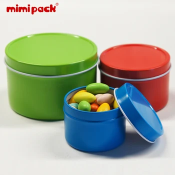 Set of 24 mimipack Round Top Lid Metal Tinplate Boxes Decorative Coffee Canisters Empty Sealed Tin Cans in 6-color
Set of 24 mimipack Round Top Lid Metal Tinplate Boxes Decorative Coffee Canisters Empty Sealed Tin Cans in 6-color
