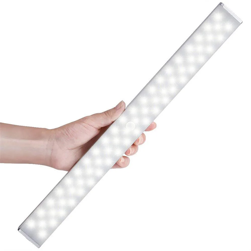 68 LED Under Cabinet Light USB Rechargeable Dimmable PIR Motion Sensor Cabinet Closet Night Light for Wardrobe Cupboard Kitchen 
68 LED Under Cabinet Light USB Rechargeable Dimmable PIR Motion Sensor Cabinet Closet Night Light for Wardrobe Cupboard Kitchen