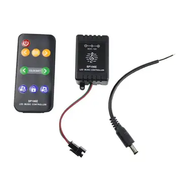 20PCS SP106E LED Music Controller DC5V-12V WS2811 /WS2812B /6812 /1903/6803 Magic LED tape digital colorful music controller
20PCS SP106E LED Music Controller DC5V-12V WS2811 /WS2812B /6812 /1903/6803 Magic LED tape digital colorful music controller