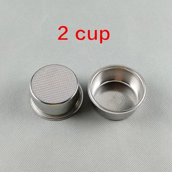2CUP espresso filter basket Diameter of 60 mm 15 bar Espresso coffee maker parts filter 
2CUP espresso filter basket Diameter of 60 mm 15 bar Espresso coffee maker parts filter