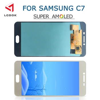 Super AMOLED LCD For Samsung Galaxy C7 C7000 LCD Display Touch Screen Digitizer Assembly Panel Replacement Parts LCD For C7
Super AMOLED LCD For Samsung Galaxy C7 C7000 LCD Display Touch Screen Digitizer Assembly Panel Replacement Parts LCD For C7