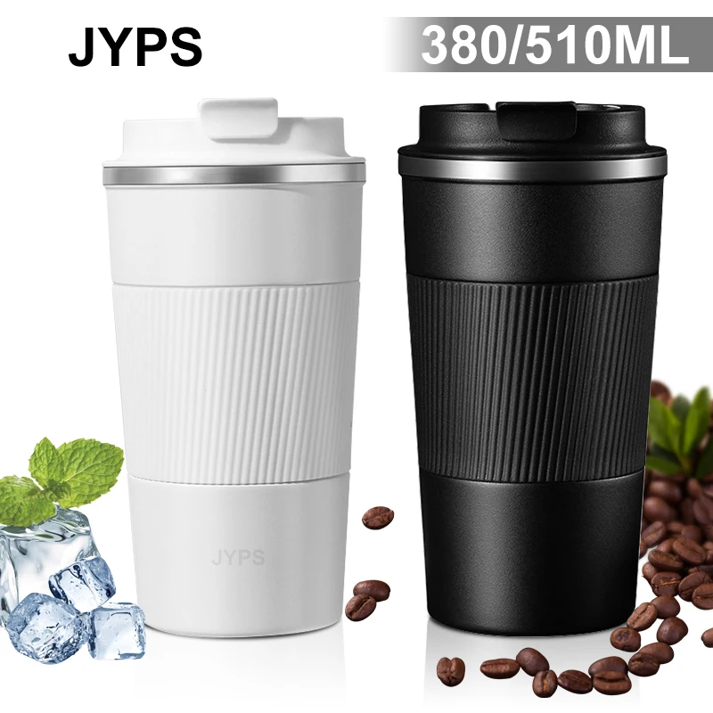 

Thermal Coffee Mug Stainless Steel Vacuum Insulated Ice Water Bottle Tea Mug Case Car Travel Thermal Cup With Lids Drinkware