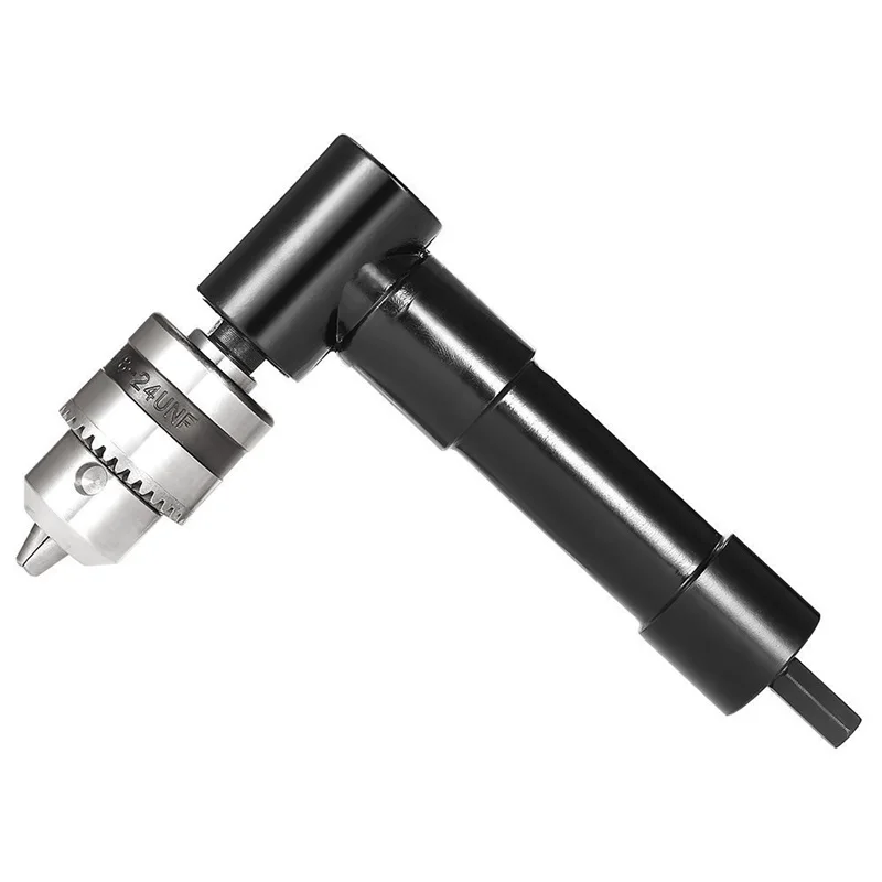 Cordless Right Angle Drill Attachment Adapter With 3/8 inch Keyed Chuck 8mm Hex Shank Power Tool
Cordless Right Angle Drill Attachment Adapter With 3/8 inch Keyed Chuck 8mm Hex Shank Power Tool