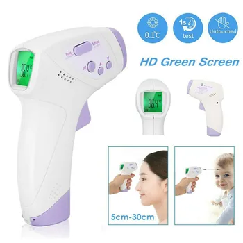High Sensitivity And Fast Reading One-button Body Tester Lcd Digital Non-contact Infrared Thermometer Forehead Body Meter
High Sensitivity And Fast Reading One-button Body Tester Lcd Digital Non-contact Infrared Thermometer Forehead Body Meter
