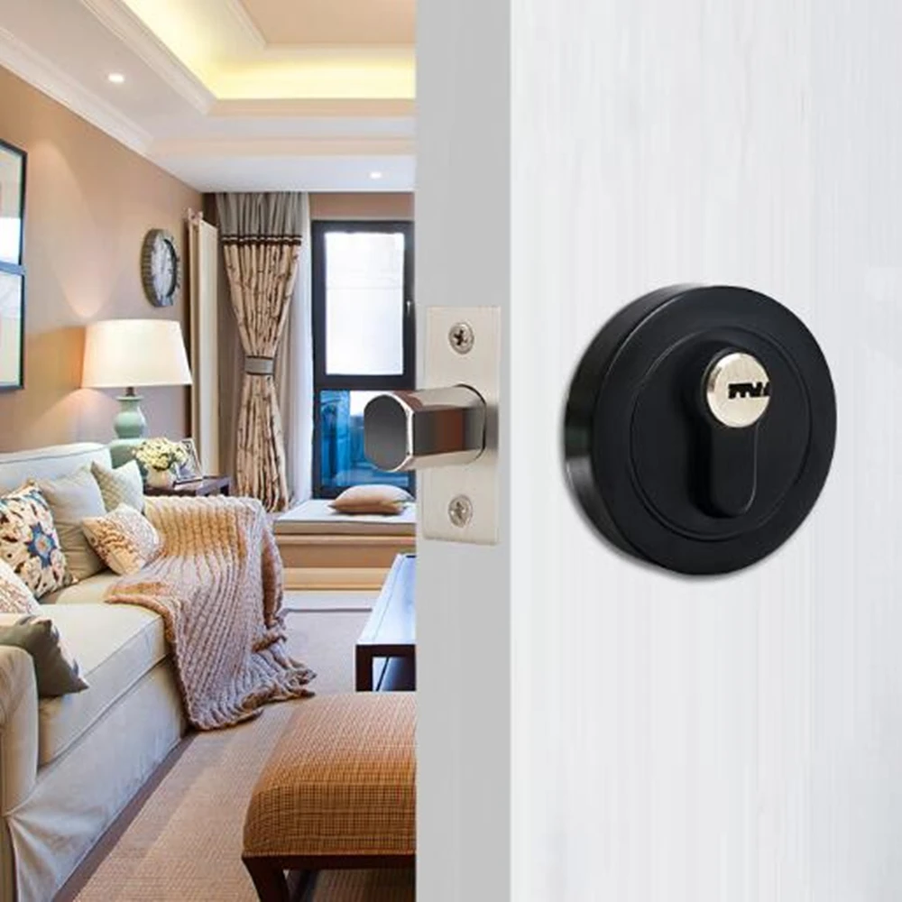 Zinc Alloy Door Locks Continental Bedroom Minimalist Interior Door Lock for Security Home Apartment Stopper simple FPW9362
Zinc Alloy Door Locks Continental Bedroom Minimalist Interior Door Lock for Security Home Apartment Stopper simple FPW9362