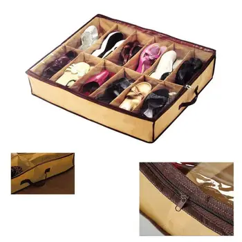 12 Shoes or Slippers Bed Storage Holder Box Container Closet Organizer Living Room Under Case Storer
12 Shoes or Slippers Bed Storage Holder Box Container Closet Organizer Living Room Under Case Storer