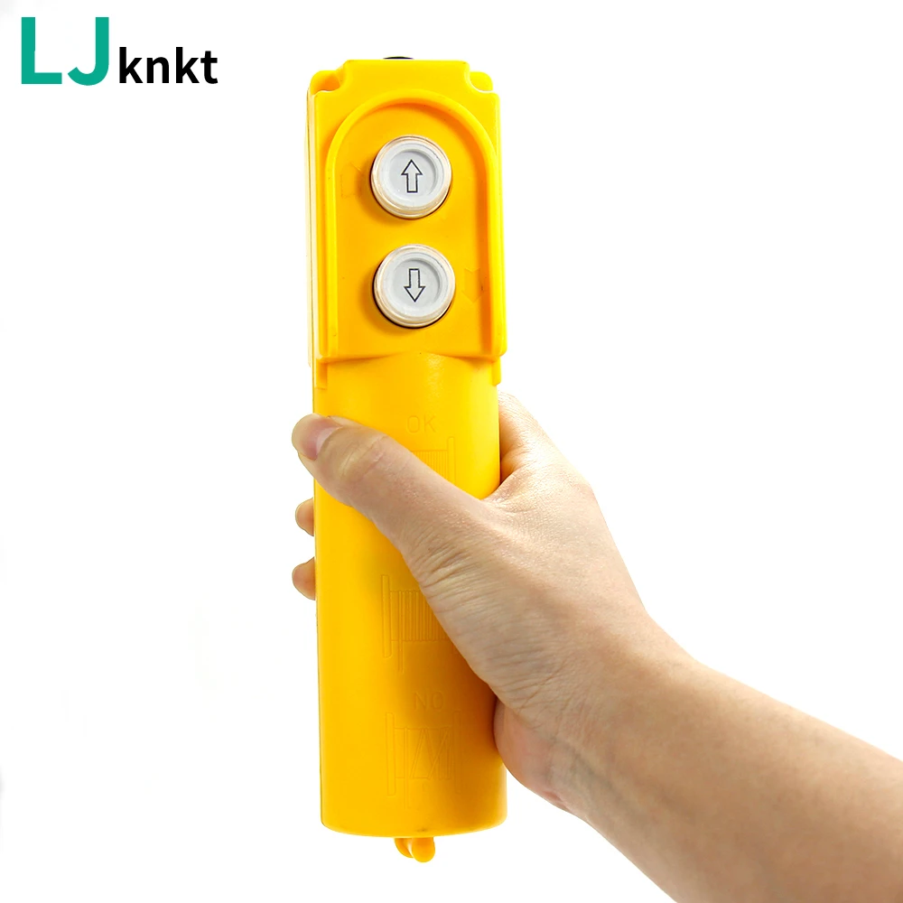 1PCS COP-21R Electric hoist rain proof button switch with capacitor Crane up and down control button IP55 protection grade
1PCS COP-21R Electric hoist rain proof button switch with capacitor Crane up and down control button IP55 protection grade