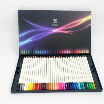 Children's coloring pencil Beginners color lead 36 color white rod oil painting set fine art non-toxic iron box карандаши 
Children's coloring pencil Beginners color lead 36 color white rod oil painting set fine art non-toxic iron box карандаши