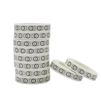 10 PCS Black Circles with a White Washi Tape Decorative Adhesive Tapes Decor Decora DIY Scrapbooking Sticker Label Stationery
10 PCS Black Circles with a White Washi Tape Decorative Adhesive Tapes Decor Decora DIY Scrapbooking Sticker Label Stationery