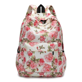 Fresh Style Women Backpacks Floral Print Bookbags Female Travel Backpack Rose
Fresh Style Women Backpacks Floral Print Bookbags Female Travel Backpack Rose