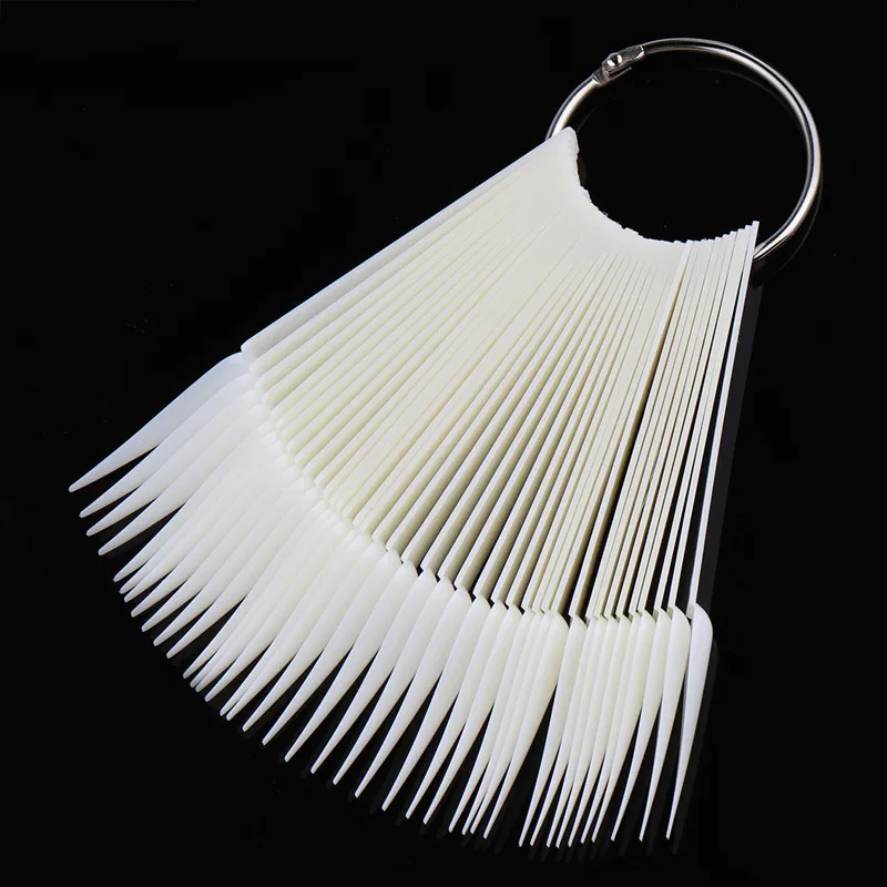 40pcs/set Sharp Fan Shaped Nail Art False Tips Polish Gel Color Practice Display Showing Card Sticks Manicure Tool
40pcs/set Sharp Fan Shaped Nail Art False Tips Polish Gel Color Practice Display Showing Card Sticks Manicure Tool