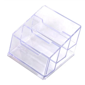 Business Card Box 3 Compartments Business Card Holder Business Card Dispenser Material NEW
Business Card Box 3 Compartments Business Card Holder Business Card Dispenser Material NEW