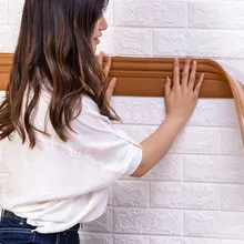 NBR Skirting Board Waist Line Wall Sticker Soft Self-adhesive Background Decoration Border Line Anti-collision For Home Decor
NBR Skirting Board Waist Line Wall Sticker Soft Self-adhesive Background Decoration Border Line Anti-collision For Home Decor
