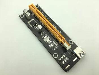 NEW 60cm PCI-E Extender PCI Express Riser Card 1x to 16x USB 3.0 SATA to 4Pin Power Supply for Mining Bitcion Miner BTC Antminer
NEW 60cm PCI-E Extender PCI Express Riser Card 1x to 16x USB 3.0 SATA to 4Pin Power Supply for Mining Bitcion Miner BTC Antminer