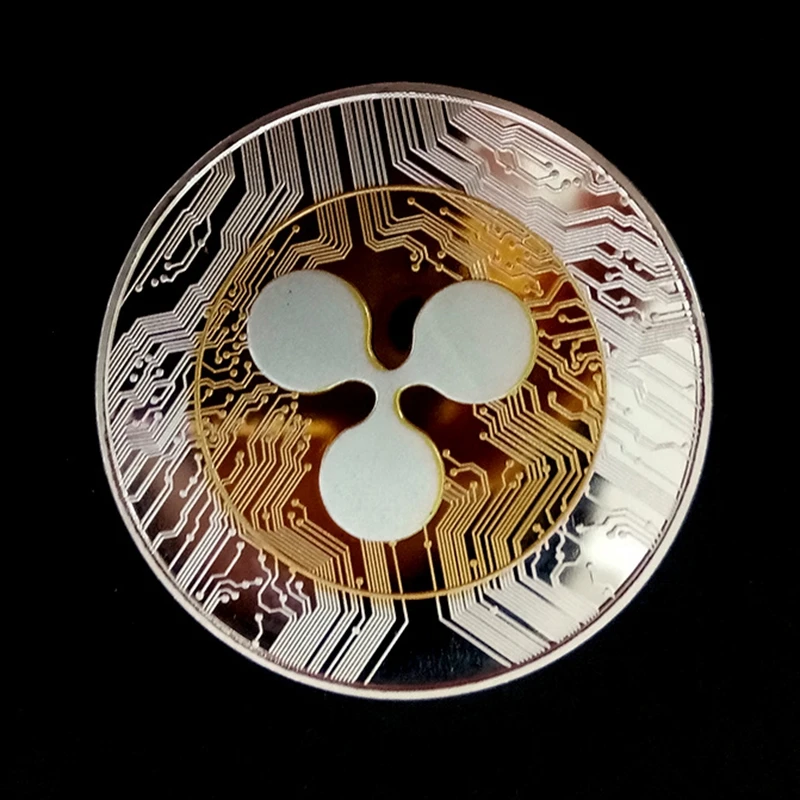 New 1PC Ripple coin XRP CRYPTO Commemorative Ripple XRP Round Collectors Coin Gift for Collection drop shipping
New 1PC Ripple coin XRP CRYPTO Commemorative Ripple XRP Round Collectors Coin Gift for Collection drop shipping