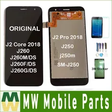 Écran tactile LCD avec châssis, pour Samsung Galaxy J2 Core 2018 J260 J260M/DS J260F/DS J260G/DS J250, Original=