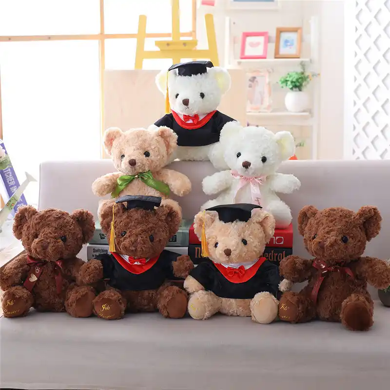 2019 cute plush classic teddy bear dr. bear doll